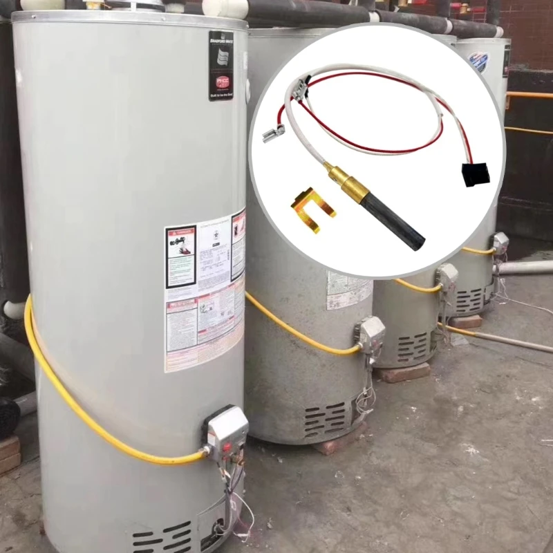 Gas Thermopile Assembly Replace Model 100112330 9007876 Thermopile Replacement Parts for Gas Water Heater Boilers