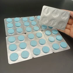 Durable And Practical Effervescent Tablets Wiper Fine Strong Cleaning Liquid Thoroughly Dissolved No Residue
