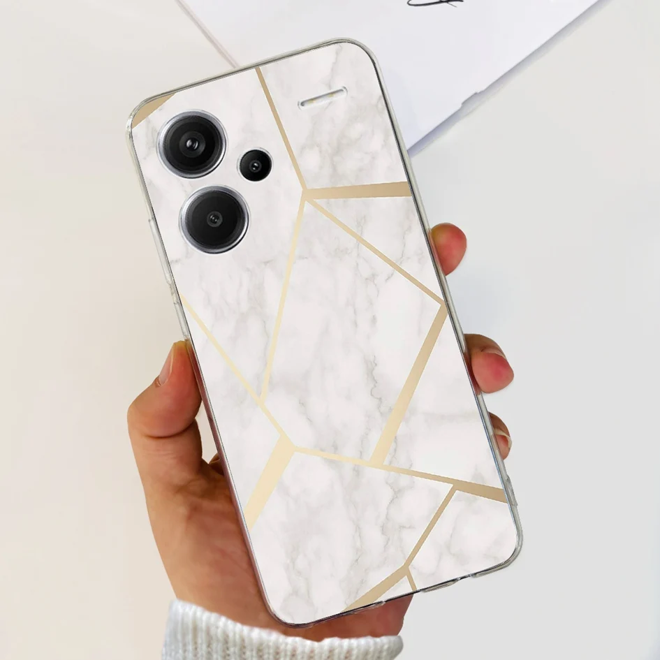 Luxury Marble Transparent Phone Case - Premium Protective Cover