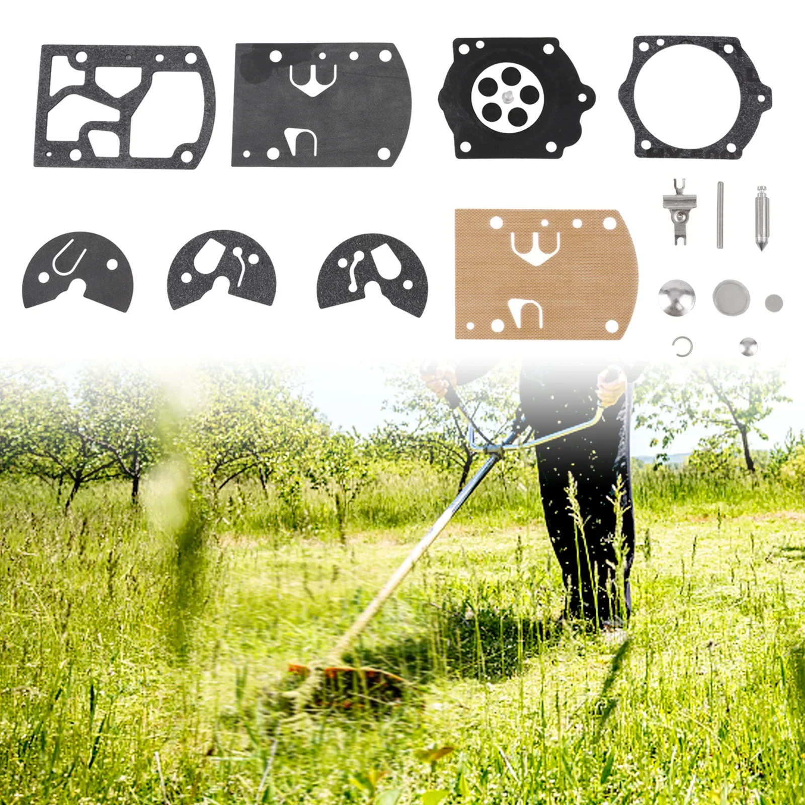 

Carb Rebuild Kit WB37 K10-WB For PARAMOTOR For CHAIN SAW Outdoor Mower Parts & Accessories Garden Supplies