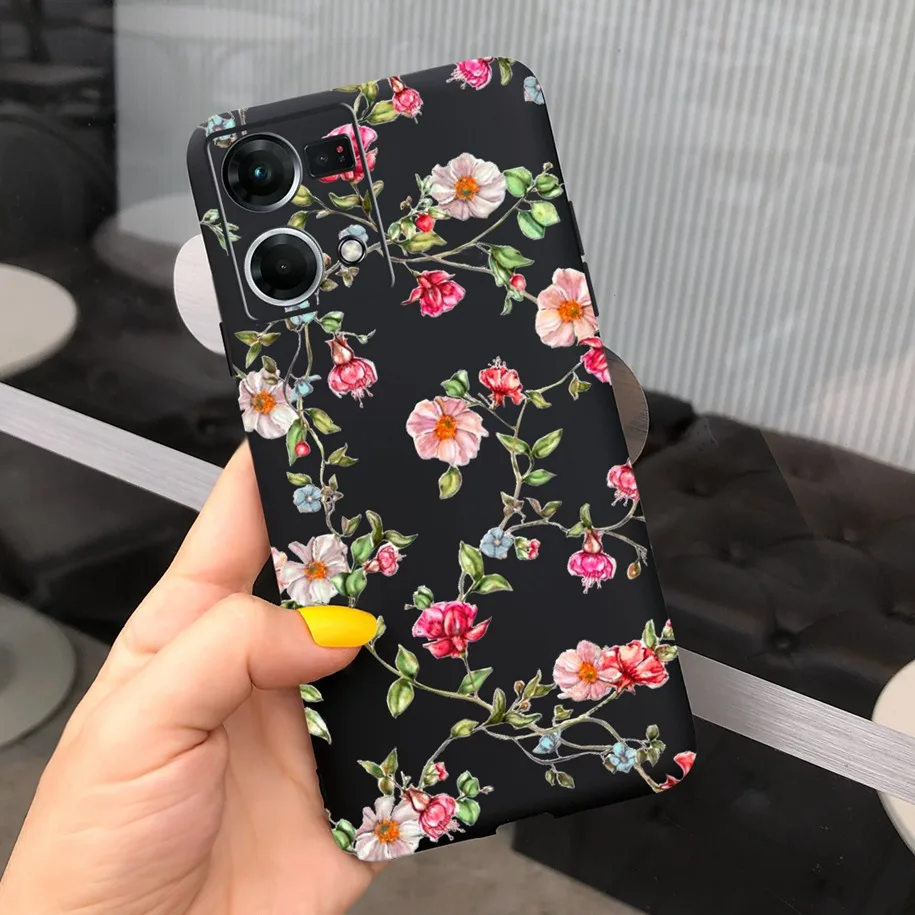 Cute Feather Soft Painted Phone Cover - Stylish Protective Bumper Case