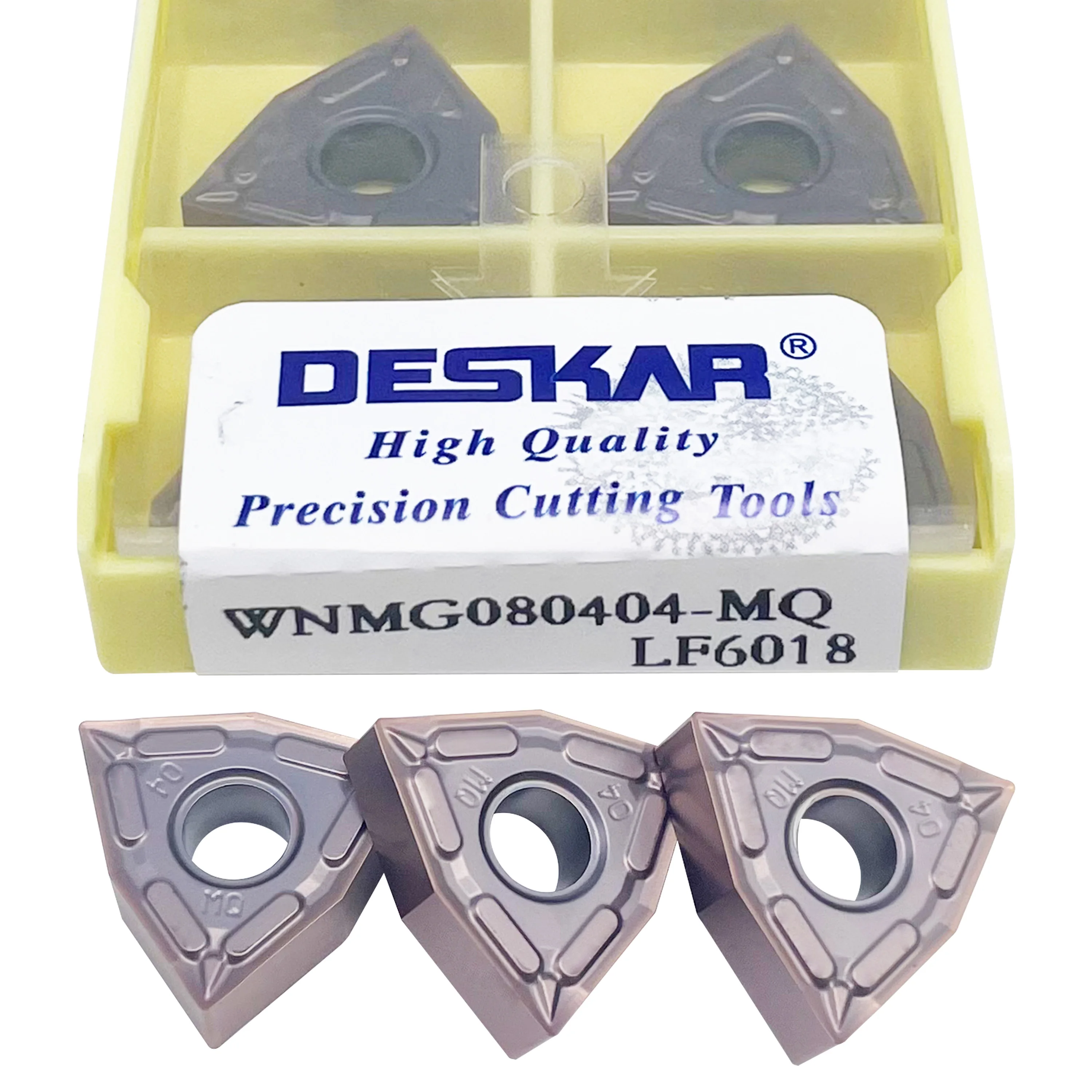 WNMG080404 WNMG080408 MA MS MQ JMS HA HS LF6018 Turning carbide inserts Turning blade special for Stainless Steel Lathe Tool