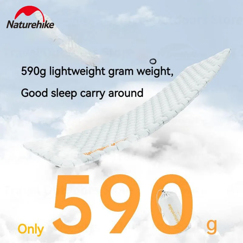 Naturehike R3.2 Camping Air Mat Sleeping Mat 8cm Thickness Warm Outdoor Hiking Sleep Pad Ultralight Inflatable Tourist Mattress inflatable air bed camping mattress inflatable camping mattress