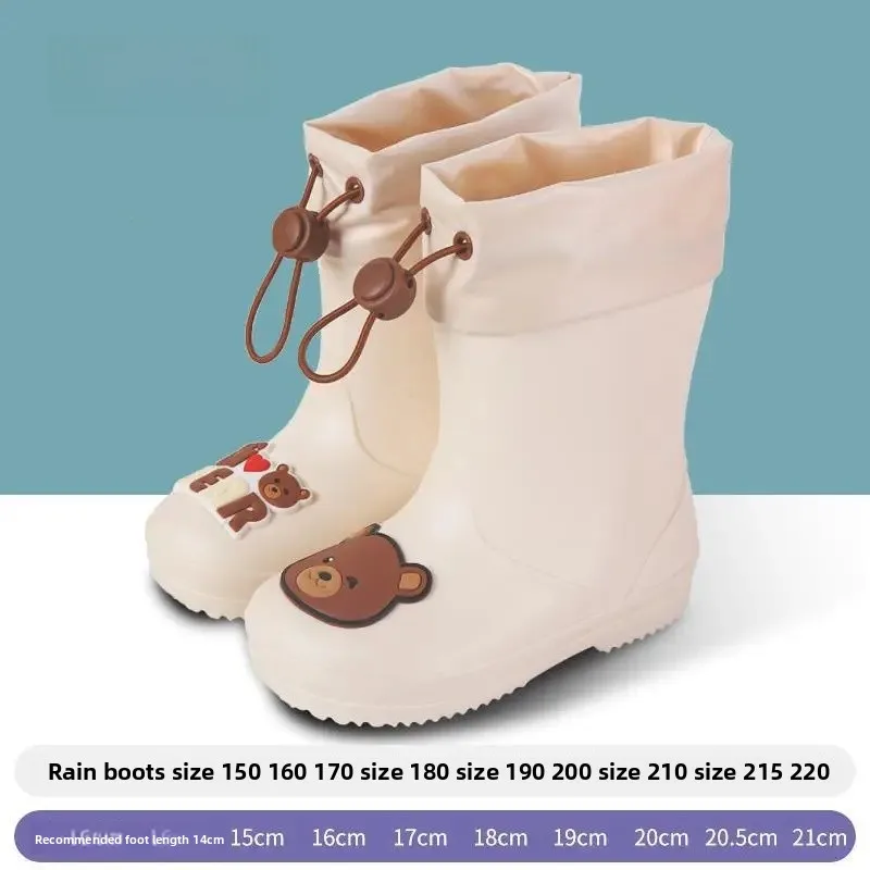 [Upgrade-waterproof elastic mouth] Brown Bear