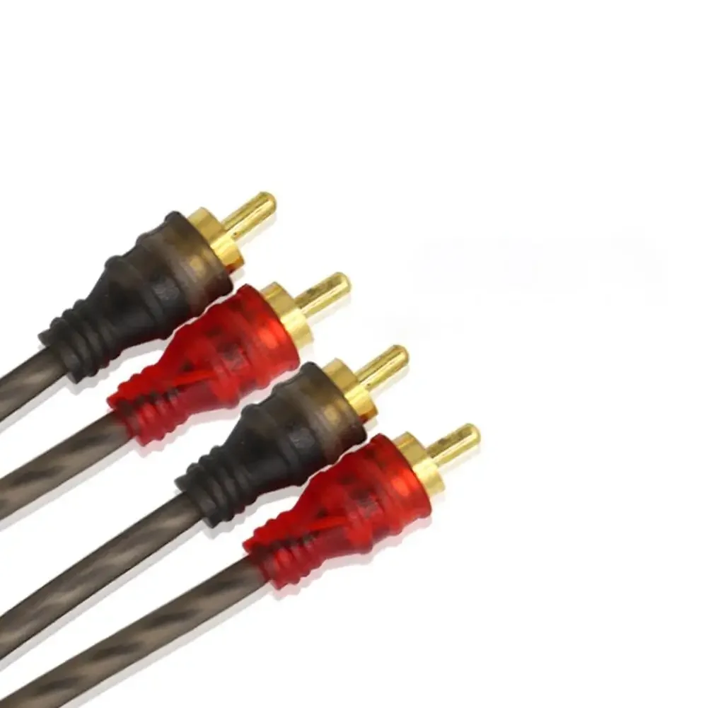 Pure Copper Audio Cable Audio Cord Power Amplifier PVC Cable For Car System
