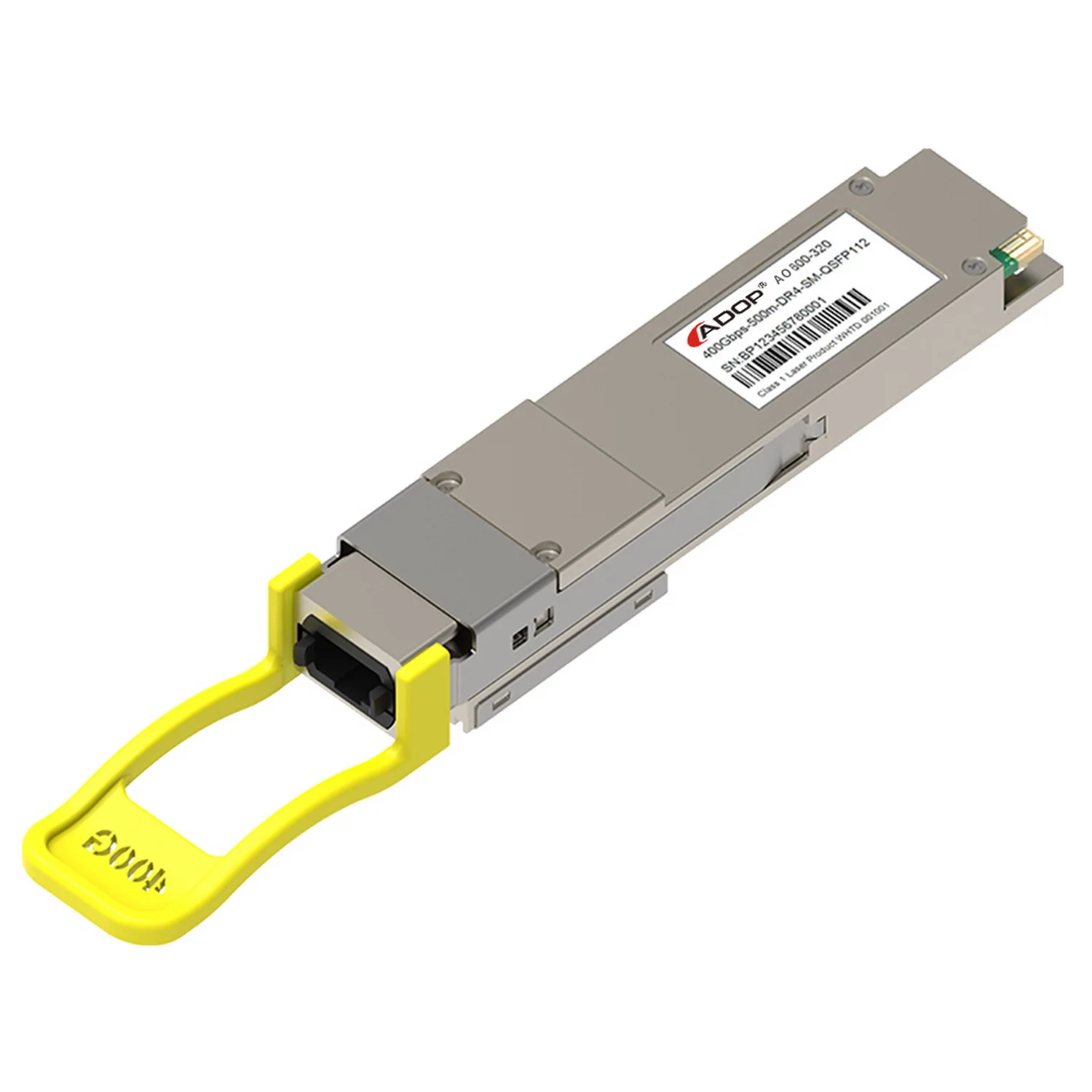 ADOP for Cisco QDD-400G-DR4-S Compatible 400G DR4 QSFP-DD PAM4 1310nm 500m DOM MTP/MPO-12 SMF Optical Transceiver Module 400g dr4 qsfp dd pam4 1310nm 500m dom mtp mpo 12 smf 400gbase optical transceiver module 400g qsfp
