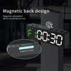 Portable Gym Timer Interval Timer Workout Fitness Clock Countdown/UP/Stopwatch Magnetic & USB Rechargable 4 Types 5