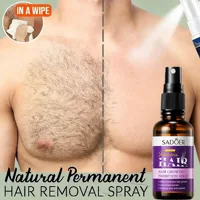 Sérum inhibiteur de pousse des poils permanent, sans douleur, à l'allantoïne et à l'essence de lupin, crème dépilatoire pour le corps, soin inhibiteur de croissance des poils 1