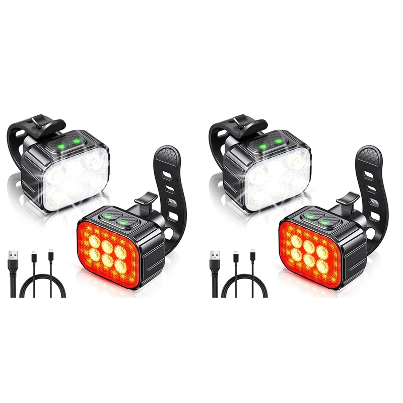 Phare Vélo Ultra Lumineux 1000 Lumens - 7 Modes, étanche, Rechargeable, Installation Facile - Dtaigou - 2