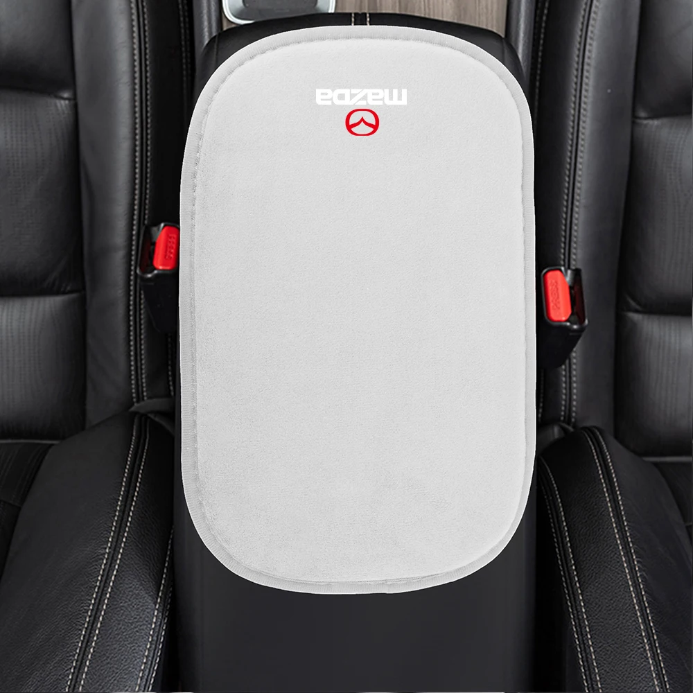 Luxurious Suede Car Armrest Protection Cushion Mat