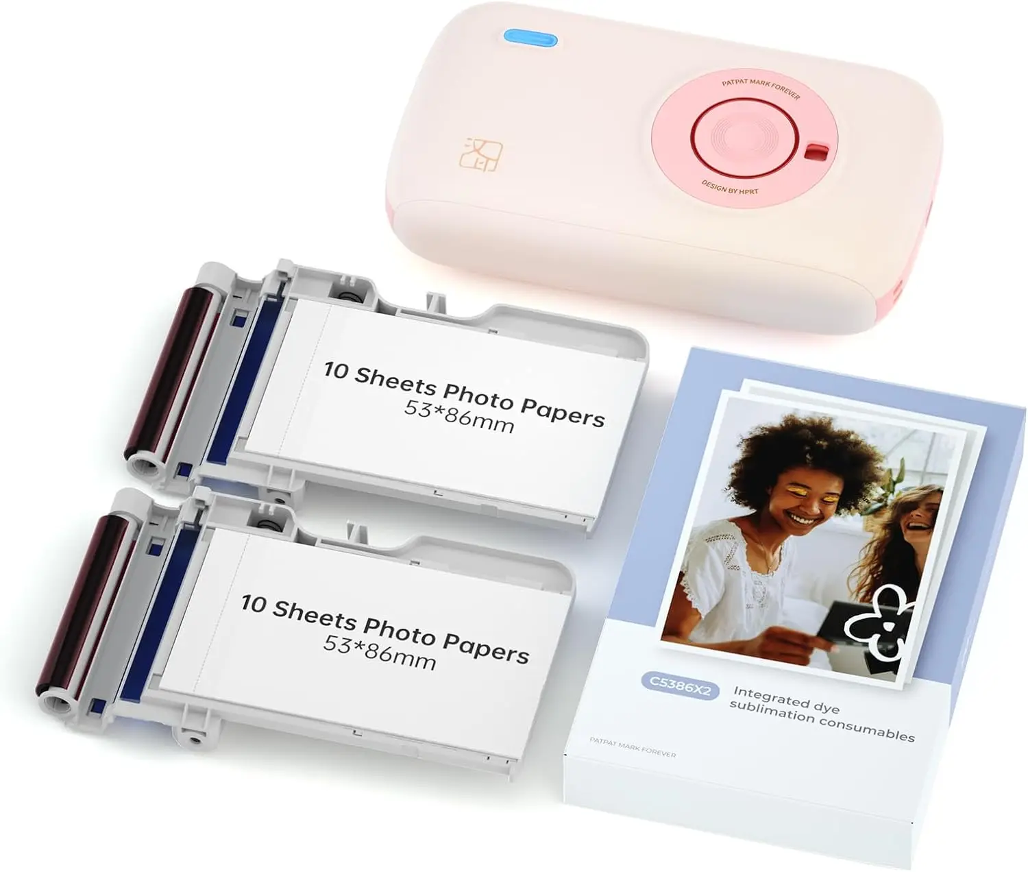 HPRT CP2100 Portable Photo Printer For IPhone Android,