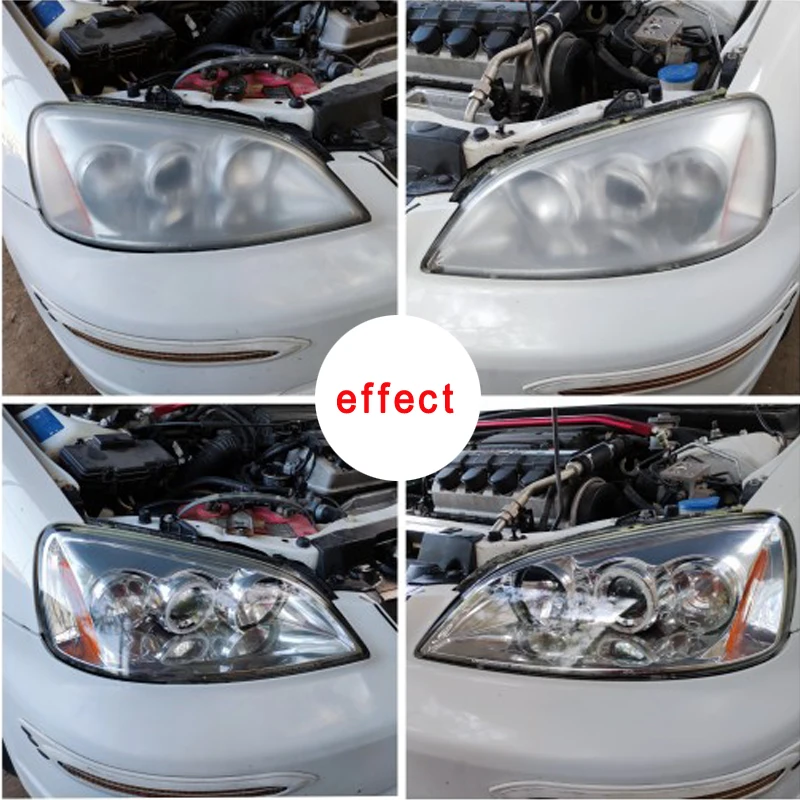 Car Headlight Restoration Polish Kit Liquid Polymer Headlight Repair 800ML Car Polishing Repair kits Auto Cleaning