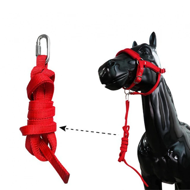Buy Soft Cotton Lead Line Rope and Horse Halters - Two Horse Tack