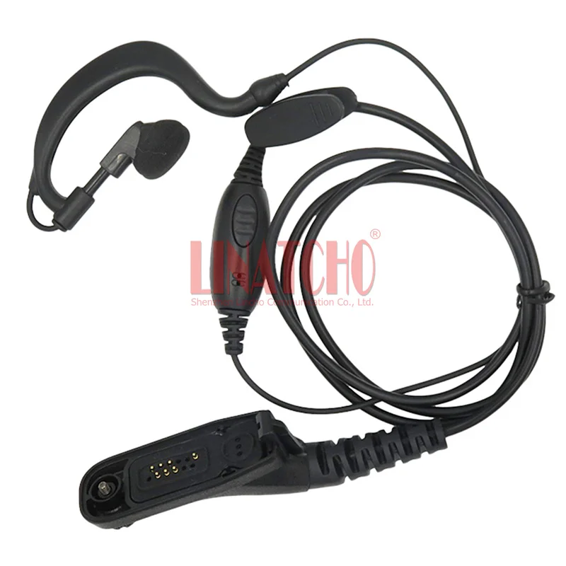 XPR 6550 XIR P8268 DP3404 DP3601 DGP6150 Walkie Talkie PTT Single Hook Earphone