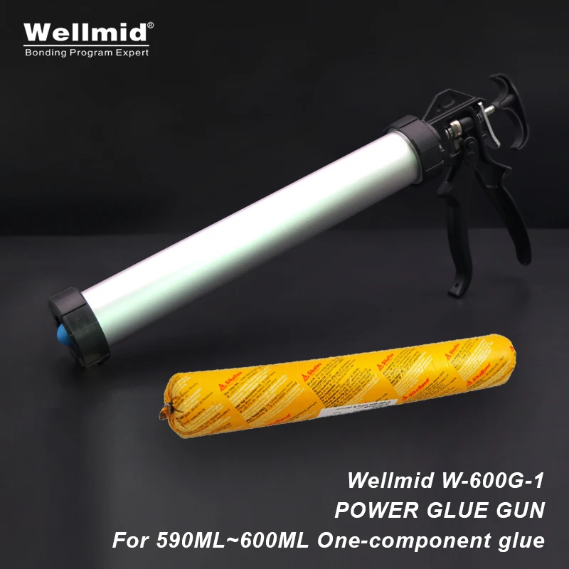 Pistolet À Colle Manuel, Capacité De Seringue 590 Ml-600 Ml, Composant Unique 1K Pu Époxy Uv, Pâte Souder, Mastic 3M Araldite Métal