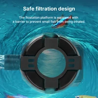 ใหม่ Aquarium Surface Oil Skimmer Filter Mini Mute Auto โปรเซสเซอร์ฟิล์มน้ํามันลบเครื่องมือสําหรับถังกรองน้ําปลา 220-240V 4
