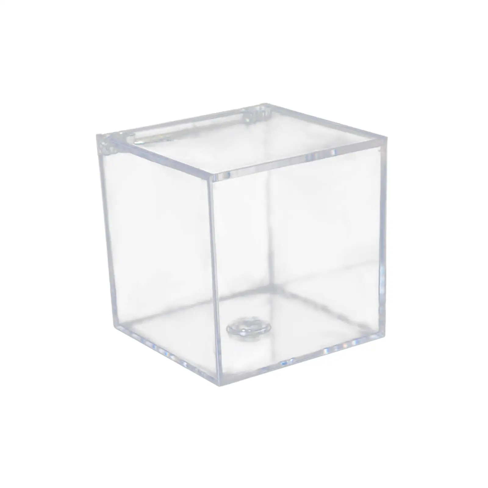 Acrylic Clear Box Gift Box with Lids Jewelry Box storage Box for Tiny Jewelry Centerpiece Cosmetics Birthday Decoration