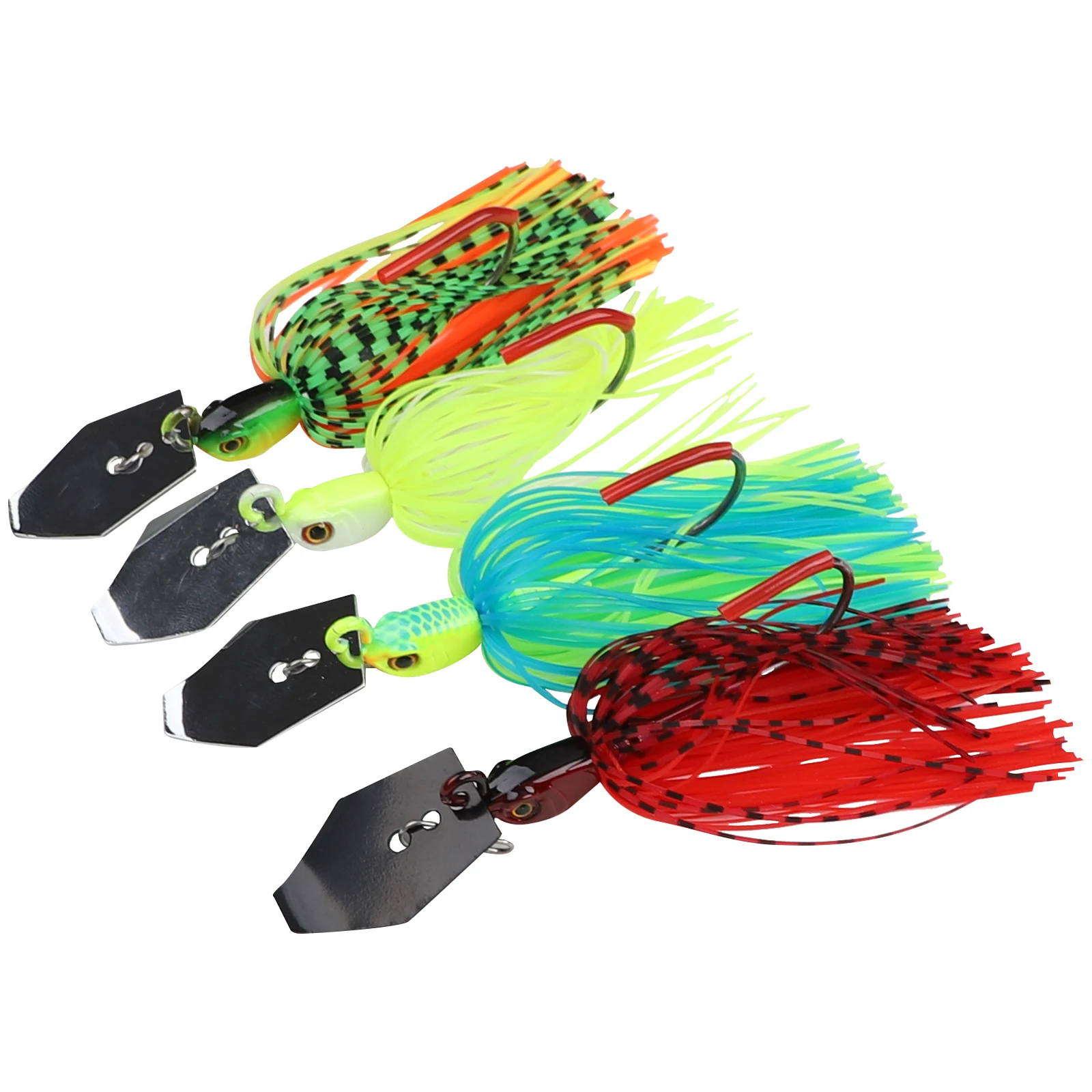 TAIGEKBladed Jigs,trout lures,fishing lures,spinner baits,bass