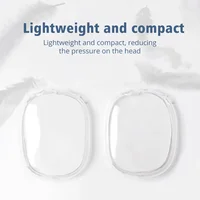 For AirPods Max Transparent Case Soft TPU Anti-Scratch Cover Sleeve Protective Cases For Apple AirPods Max Headphone Accessories 3