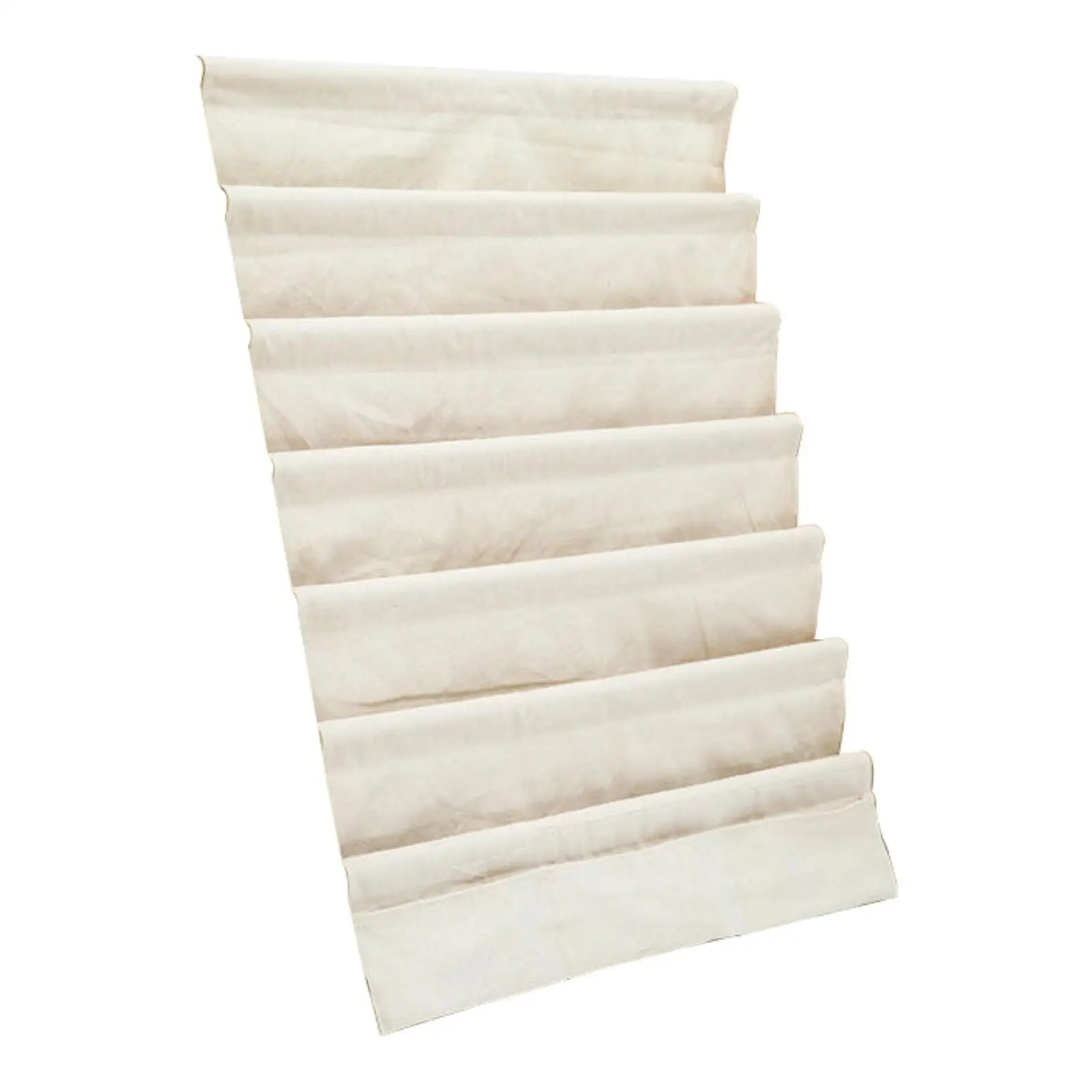 7 Tiers Pocket Children's Bookcase Pocket Replace Pouch Book Rack Organizer Pocket for Kindergarten Preschool Magazines Books