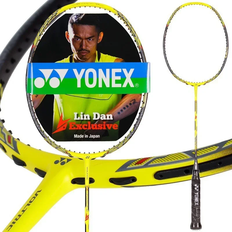 

YONEX Badminton Racket VTZF2LD VT Black White Pink Yellow Racket Strap Line Is Suitable For Game Training Super Light -resistant