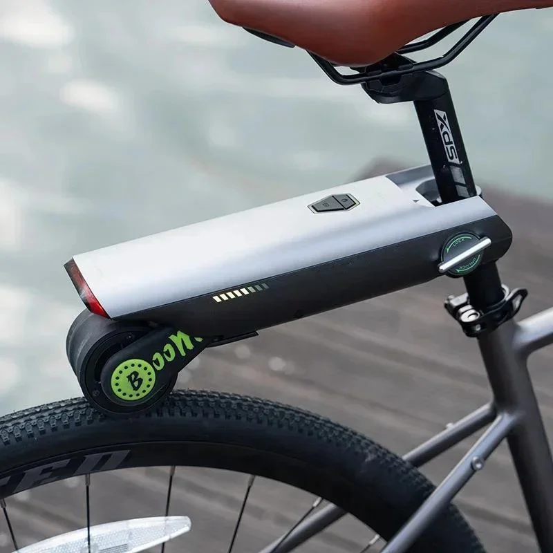 Kit di amplificazione elettrica per bici da strada e mountain bike, che offre un'autonomia di guida estesa, adatto a posterioretti rotondi. - immagine 2