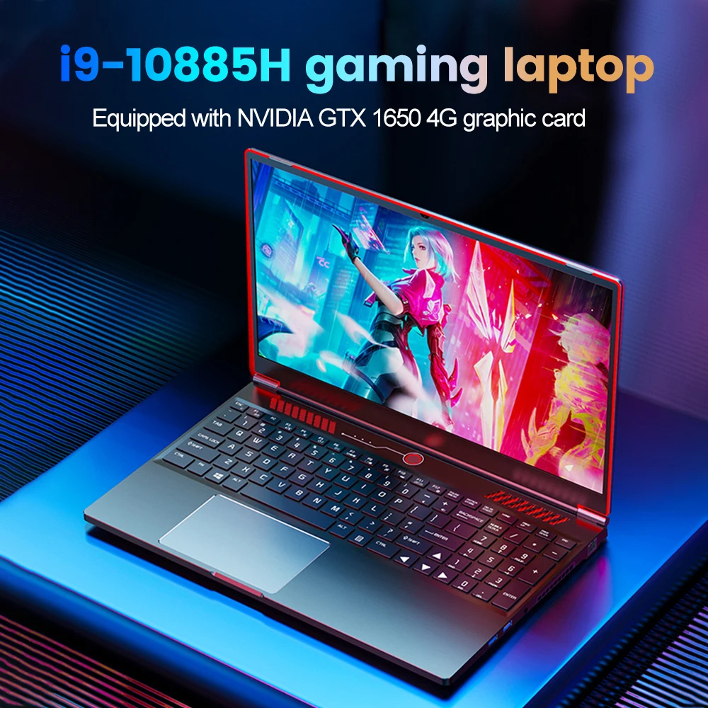 Topton 16.1 Inch Gaming Laptop Intel Core I9 10880h I7 10750h Gtx 1650 4g  144hz Ips Screen Notebook Pc Gamer Windows 11 Computer - Barebone & Mini Pc  - AliExpress