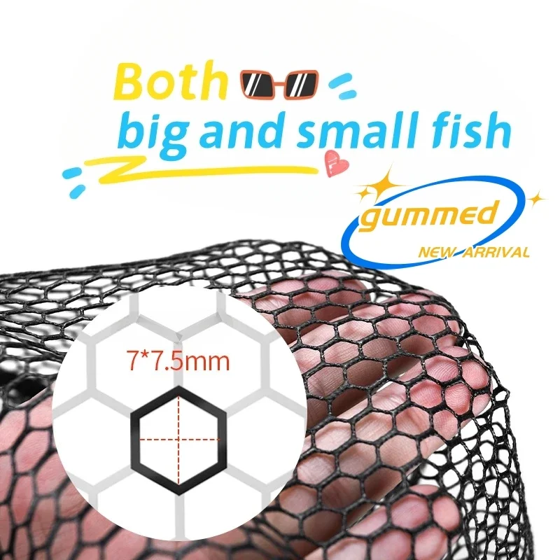 Fishing Nets with Short Handles Portable Aluminum Alloy Lightweight Landing Net fishing landing net fishing net