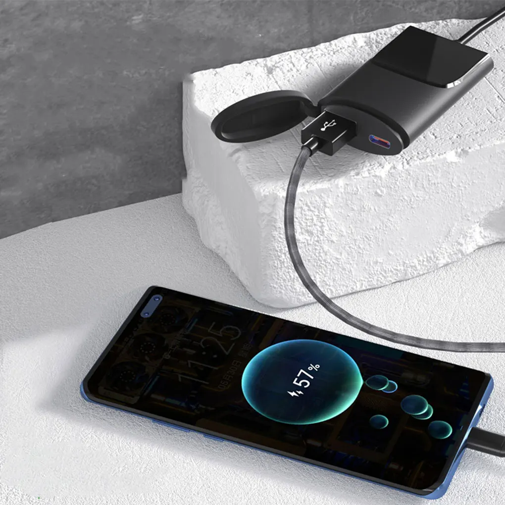 Convenient Fast Charging PDQC0 Charger For Motorcycle 2. Safe And Reliable - Made Of Advanced ABS