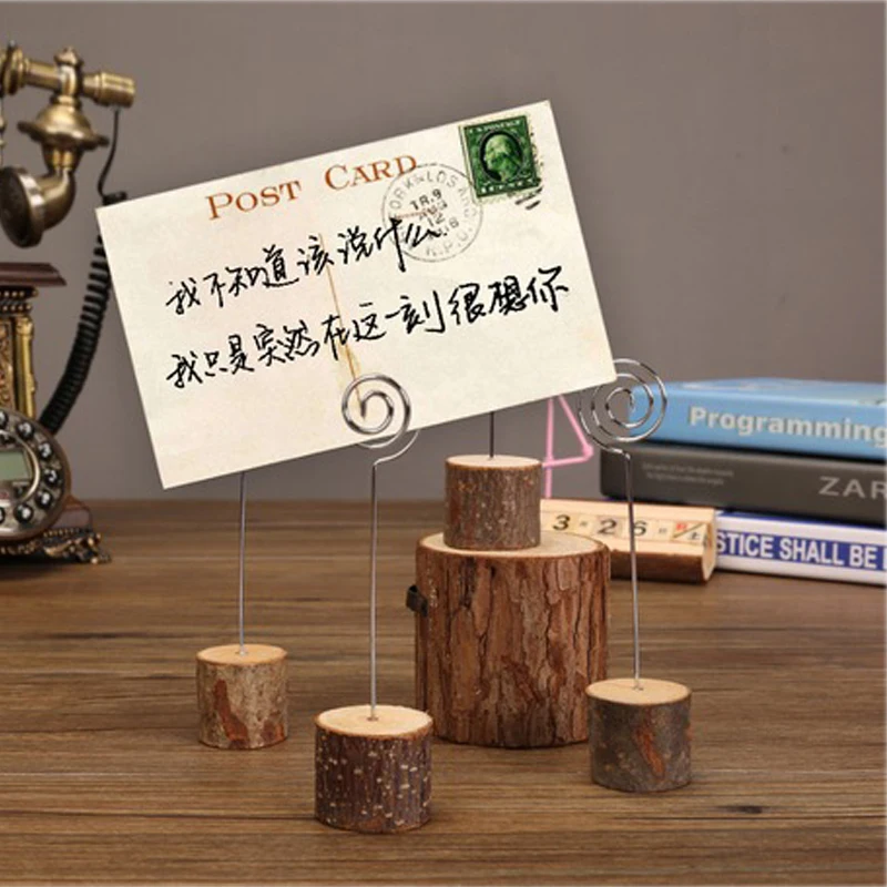 

Creative Message Desktop Note Folder Heart-Shape Clip Wedding Place Decor Card Holder Table Photo Memo Number Name Card Holder