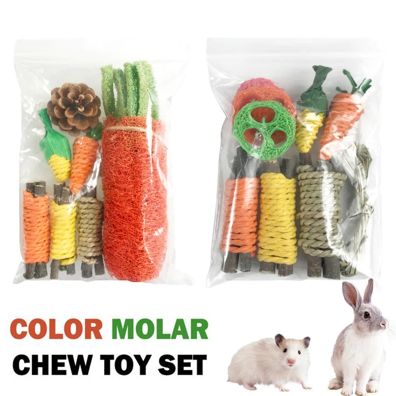 Piedras De Mineral Para Roer - 6 Unidades, Ideales Para Hámsteres, Conejos Y Chinchillas