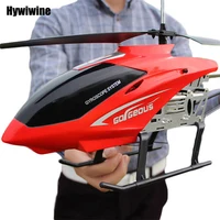 Rc Helicopter With Remote Control Extra Durable Big Plane Toy For Kids Drone Model Outdoor 3.5CH 80cm Aircraft Large Helicoptero