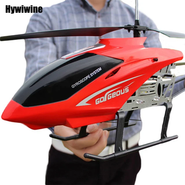 Grand hélicoptère RC avec télécommande pour enfants, avion extra durable, modèle de importateur, avion extérieur, jouet, 3,5 CH, 80cm 1
