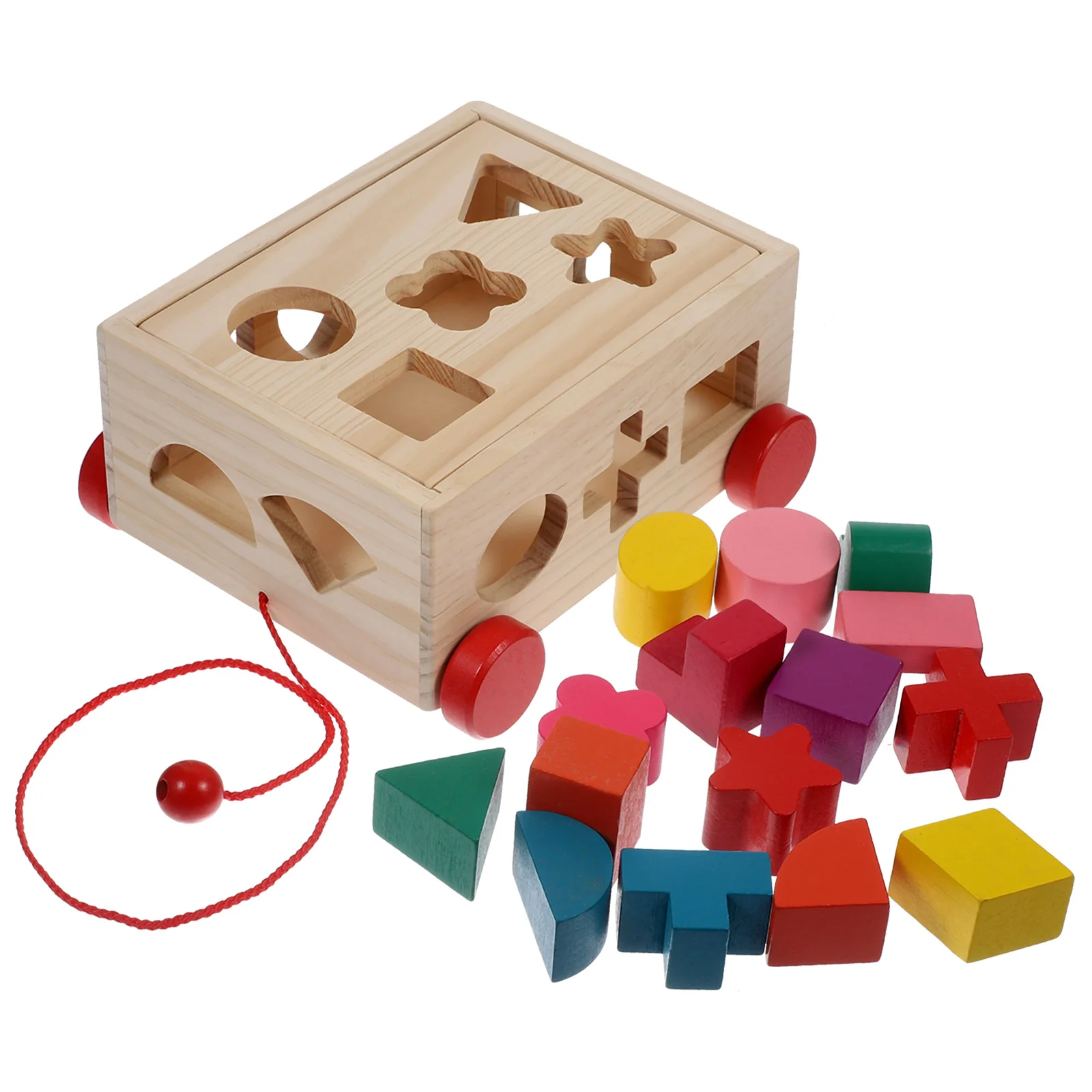 

1 Набор геометрических блоков, деревянные игрушки, деревянные сортировочные игрушки