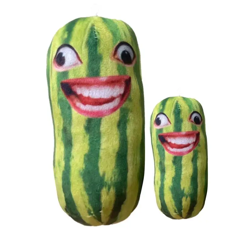 Fun Talking Watermelon Plush Toy Repeats What You Say Creative Plush Doll Mimics Back Voice Recorder Interactive Talking for Kid joan didion what she means