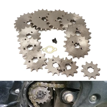 Moto motore anteriore 530 pignone 10 11 12 13 14 15 16 17 18 19 20 21T 20mm ingranaggio di trasmissione per moto Dirt Bike ATV Quad Buggy