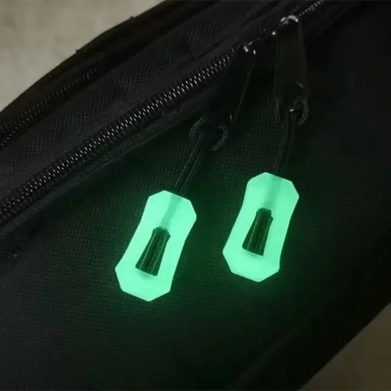 10pcs Luminous Zipper Pullers Convenient Durable Multi-purpose Puller Clothes Backpack Zipper Accessories zipper pullers,zipper accessories