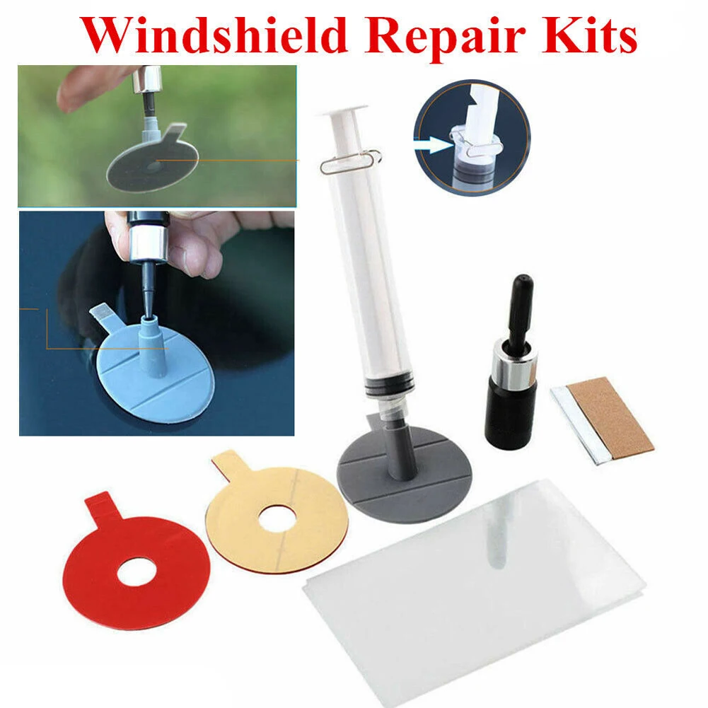 Car Windshield Cracked Repair Tool DIY Car Window Phone Screen Repair Kit Glass Curing Glue Auto Glass Scratch Crack Restore 2