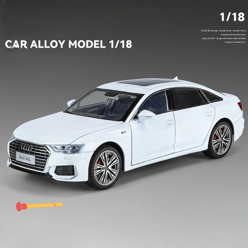 Big Size Diecast Aodi A6 Car Model Simulation Collective Metal