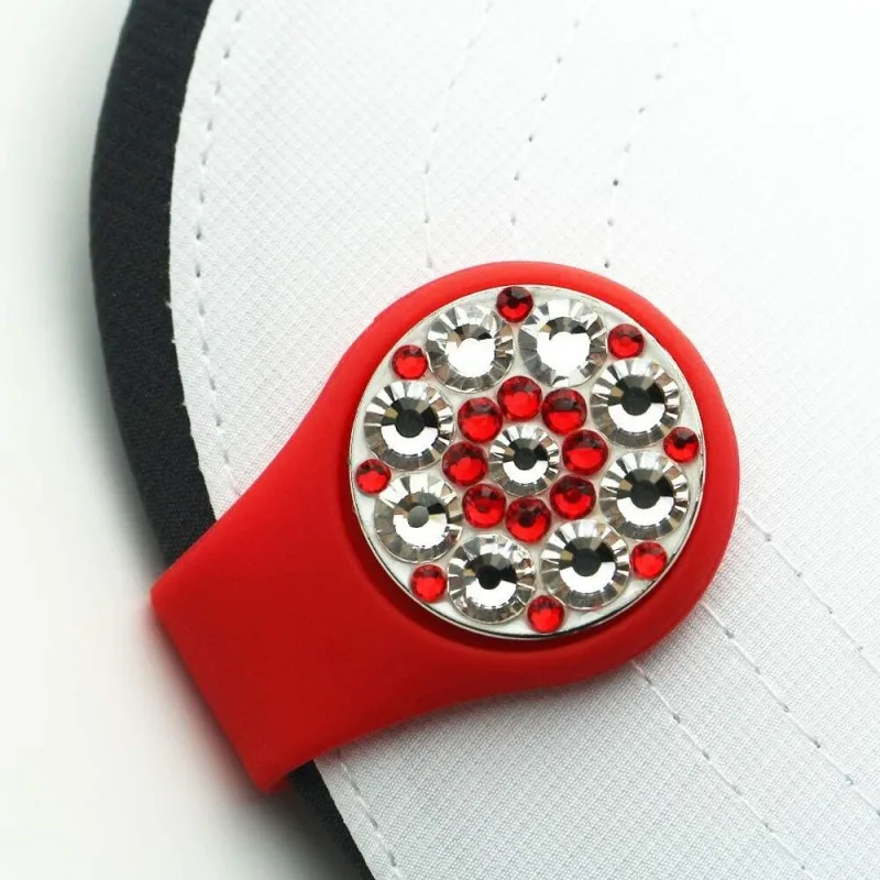 Golf Ball Marker Silicone Hat Clip for Girl Women golf ball mark,golf hat clip