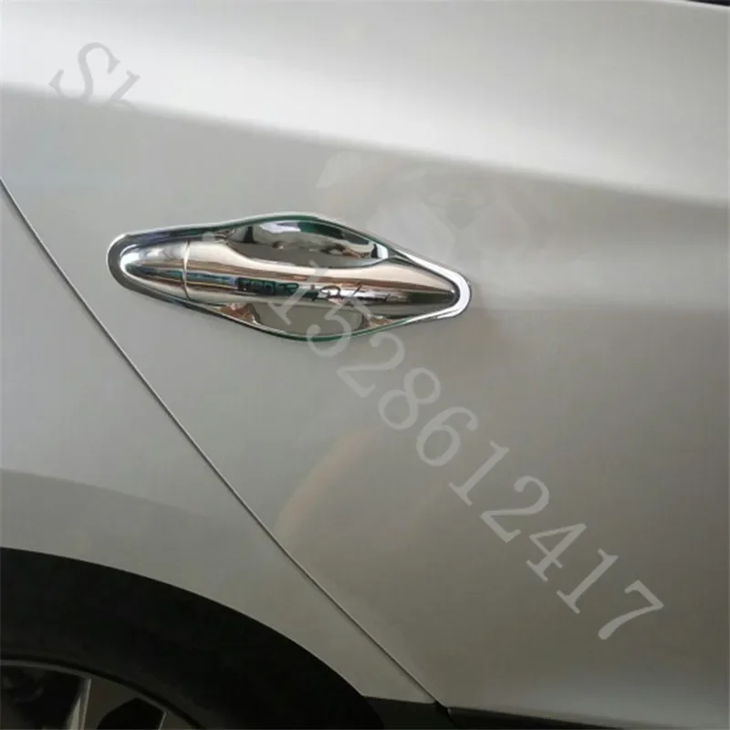 

For Hyundai IX35 2011-2016 ABS Chrome Door Handle Bowl Door handle Protective covering Cover Trim Car-styling