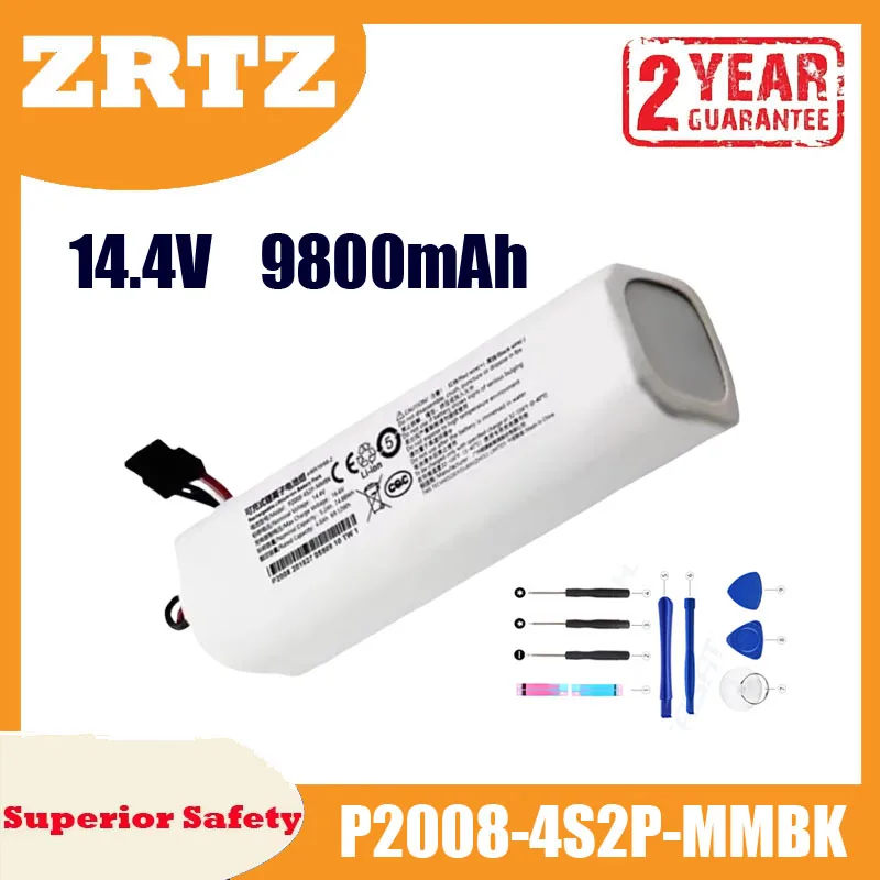 Аккумулятор ZRTZ 14.4V 9800mAh для Dreame S10 S10 Plus S20 X10 X20 P2008, обзор, отзывы, характеристики, купить