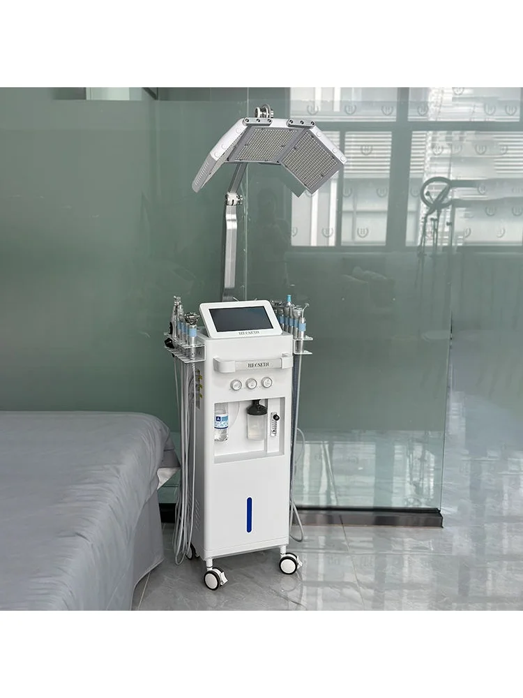 Hydro Dermabrasion Hydra Aqua Peel Machines 14 In1 With Light Best Face Cleaning Devices Commerical Hydra