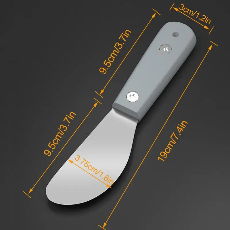 Stainless Steel Putty Knife Paint Tool Plaster Shovel Filling Spatula Drywall Spackle Wallpaper Putty Scraper for Wall Decor