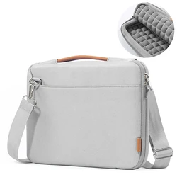 Shockproof Tablet Handbag Case - Stylish and Protective Pouch Bag - 12.9  inch (Gray Shoulder Bag)