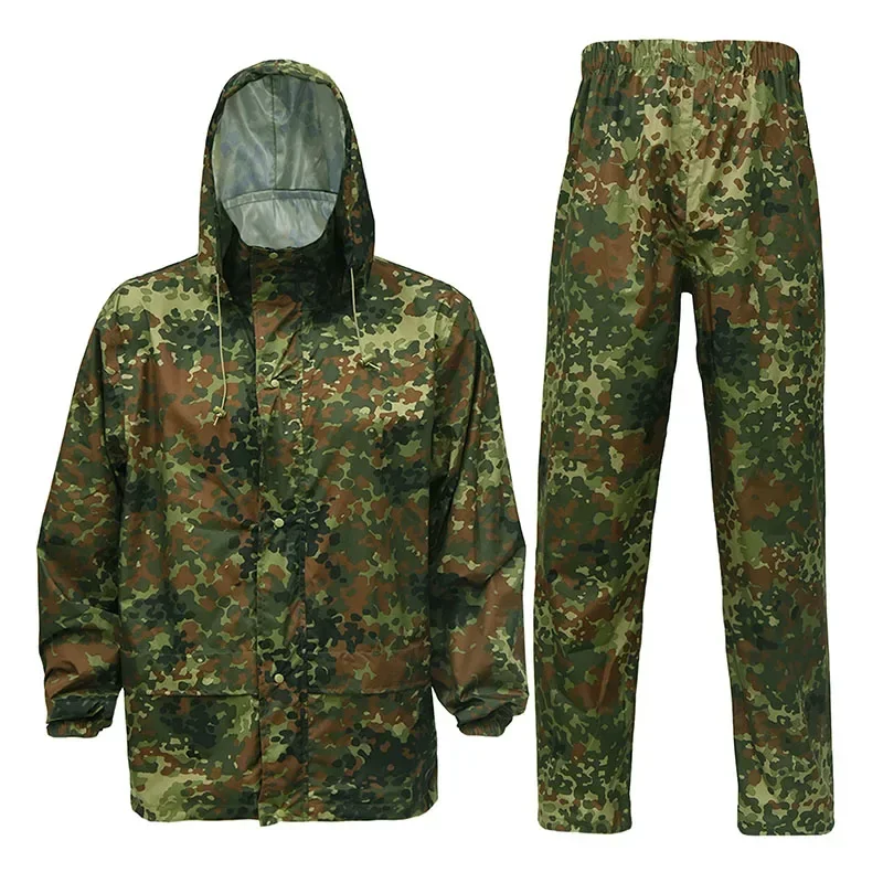 Waterproof Camouflage Rain Suit 6