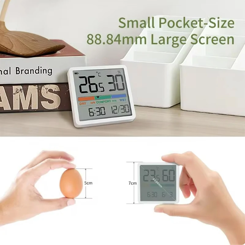 Digital Thermometer Hygrometer 2025 Digital Home Indoor Temperature Humidity Meter LCD Sensor Gauge Weather Station