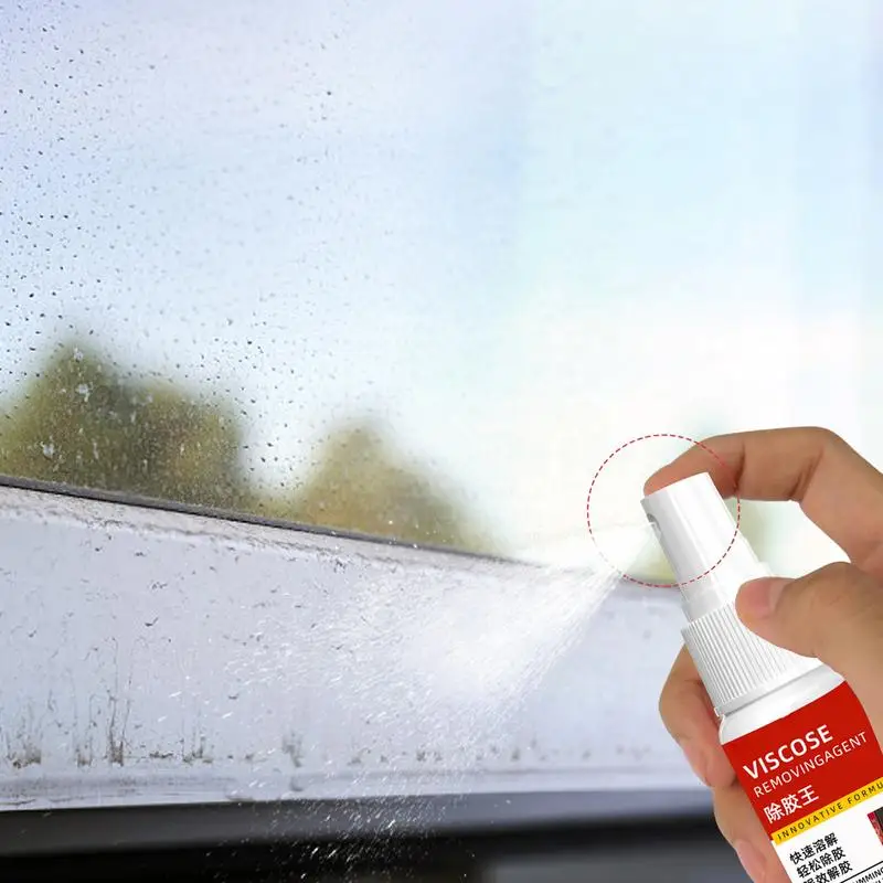 Adhesive Remover Spray 100ml Gentle Cleaning Agent for Poster Adhesive Self Cleaner Spray Double Sided Tape Removal