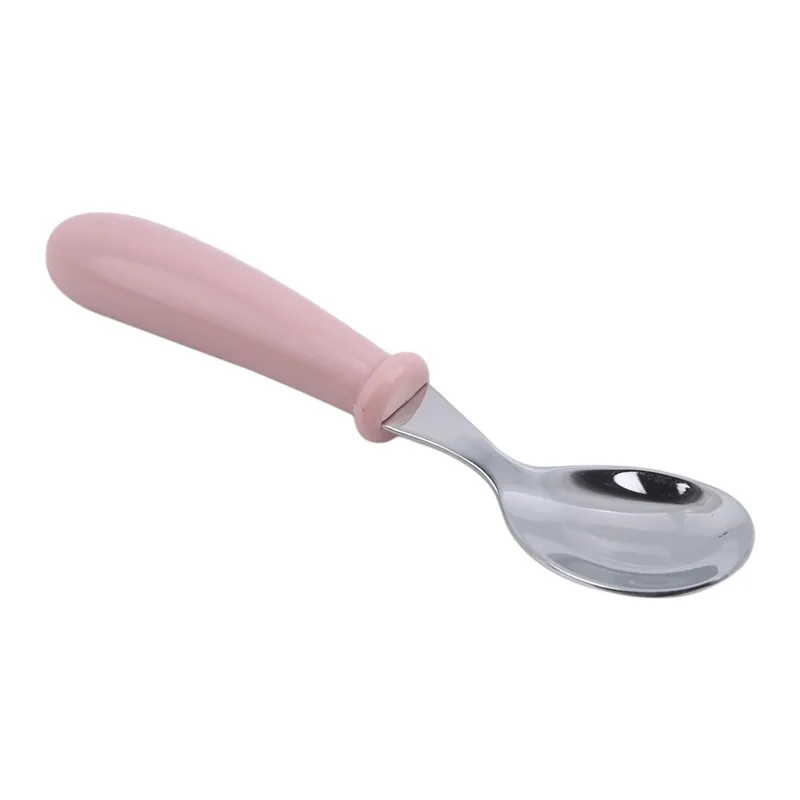 Description Picture 4 of item3PCS Children Spoon Forks Box Kids Stainless Steel Kids Cutlery Portable Baby Feeding Utensils Baby Spoons Tableware Set NEW