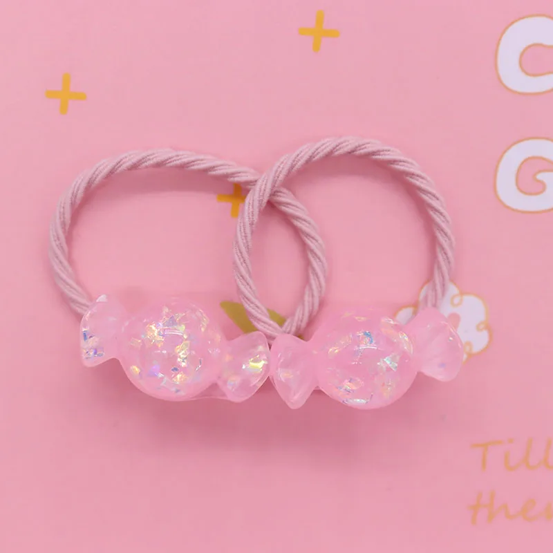 Vibrant Halloween Resin Strawberry Hair Accessories Set